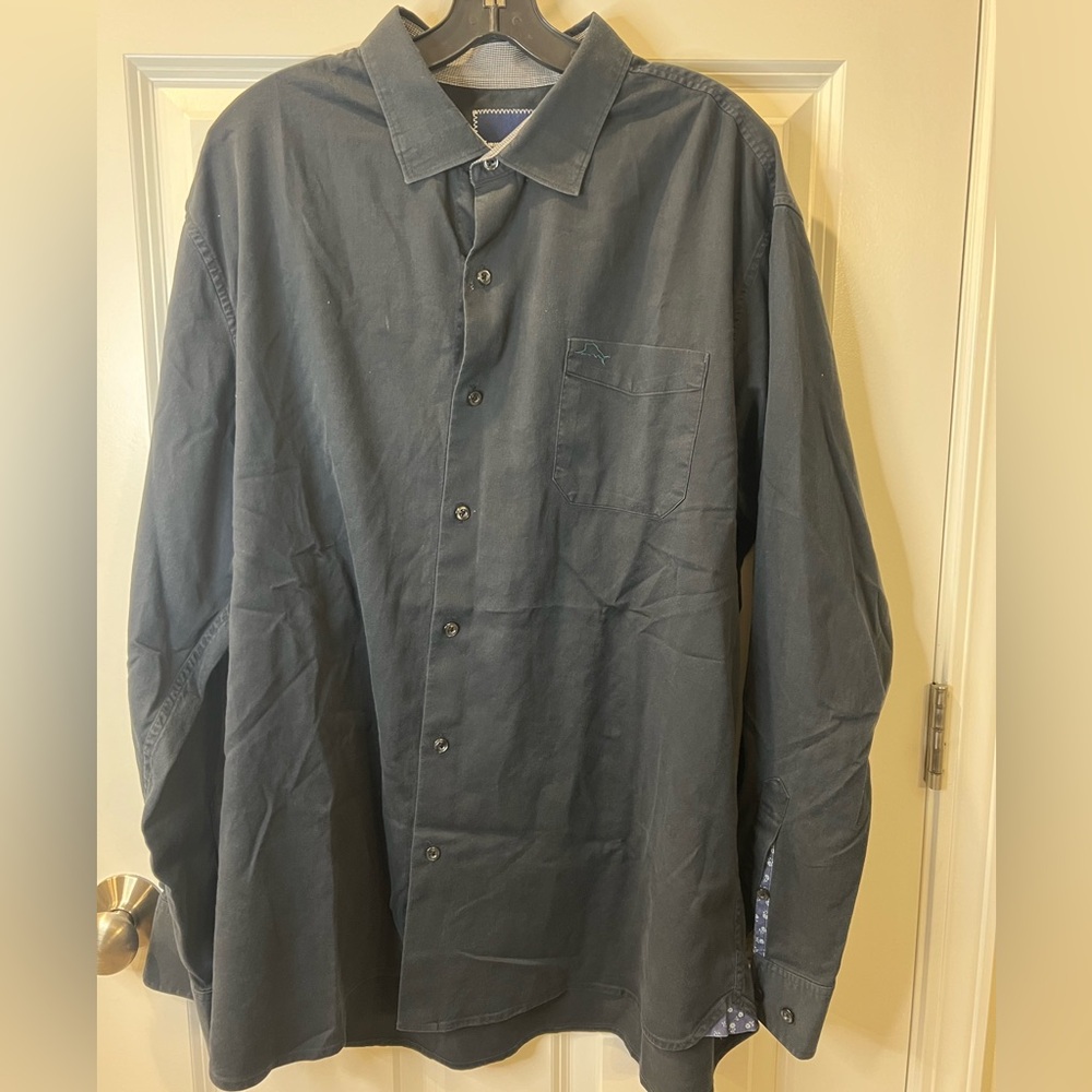 Tommy Bahama Navy Blue Shirt